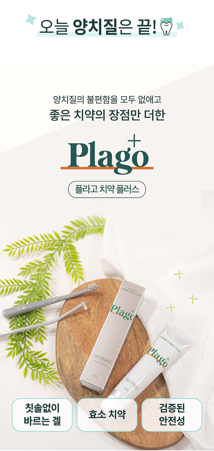 플라고 치약 플러스 (80g)-상품이미지-1
